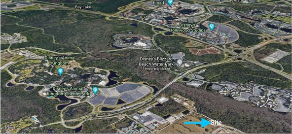 Disney World - Entitled Hotel Pad for Sale: 0 Reedy Creek Blvd , Kissimmee, FL 34747